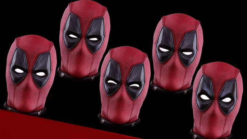 Illustration for article titled Hot Toys' New Deadpool Figure Comes With Some Appropriately Goofy Accessories